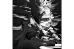 ANTELOPE CANYON BLACK AND WHITE
